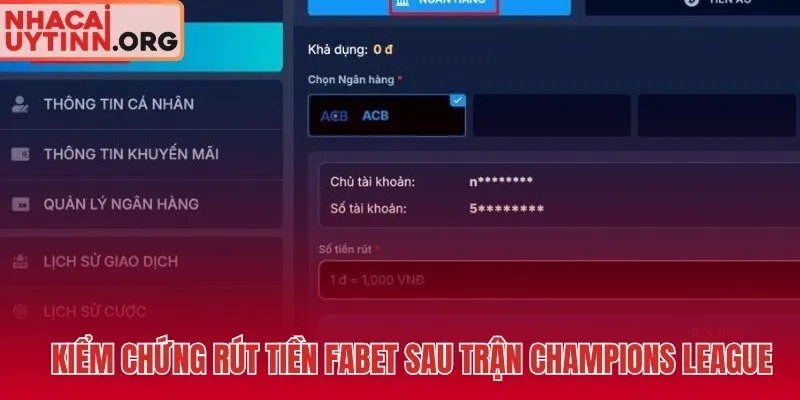 FABET rút tiền MoMo từ 8 đến 12 phút sau trận lớn